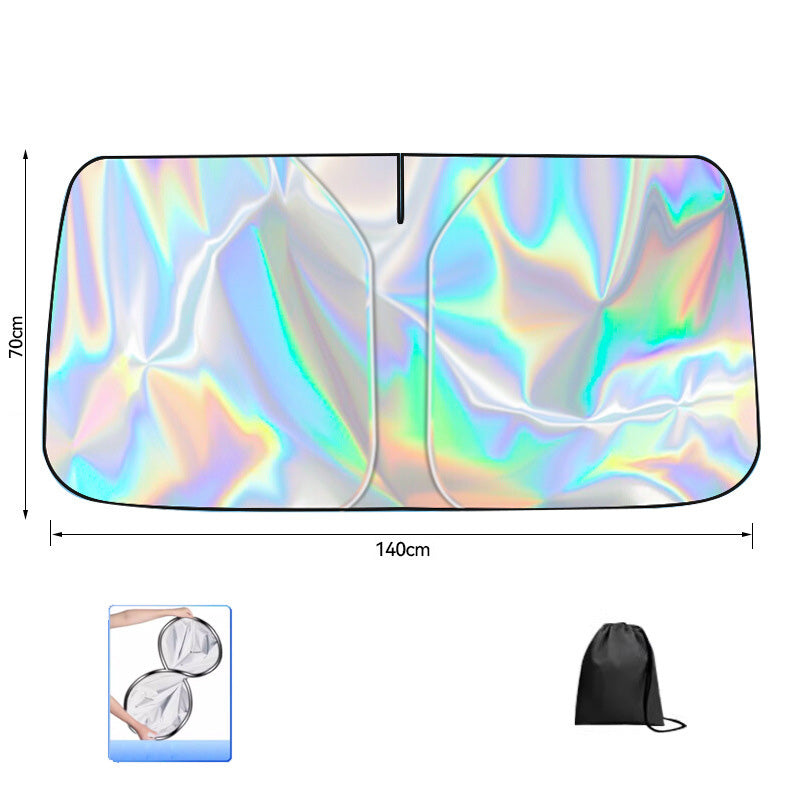 🔥Last Day Save 50% 0FF 🏖️Universal Foldable Windshield Sun Shade