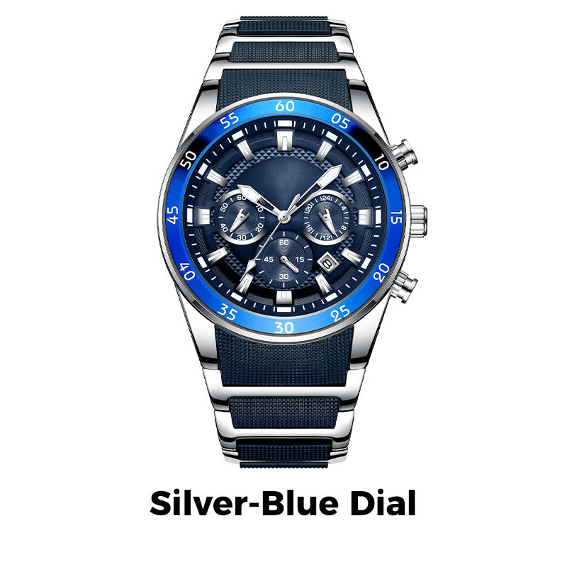 ⏳Speciale a tempo limitato⌛Orologio al quarzo multifunzionale impermeabile da uomo