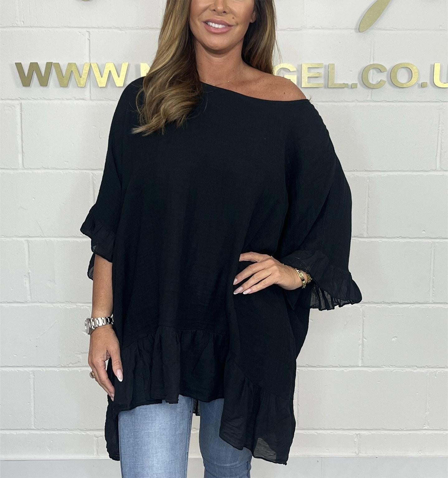 🌷Limited Time 52% OFF💞Loose Pleated Off Shoulder Blouses for Women