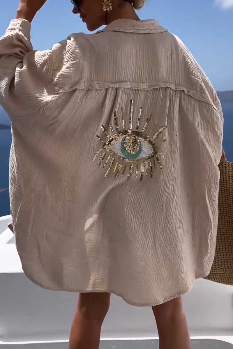 🔥Hot Sale 60% OFF🔥2024 New Casual Sequin Beaded Shirt