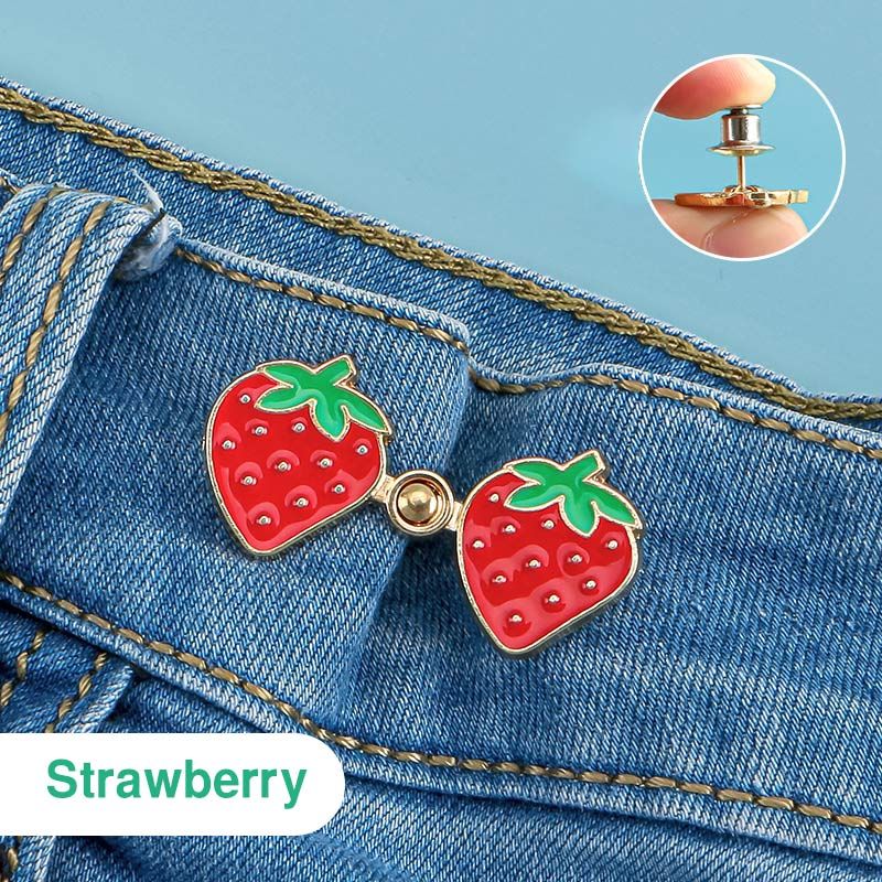 ✨New Arrival✨🍓 5 Pairs Instant Waist Tightener Buttons without Sewing🥳
