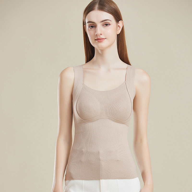✨Nouveauté✨Gilet chaud amincissant avec coussinet de poitrine intégré