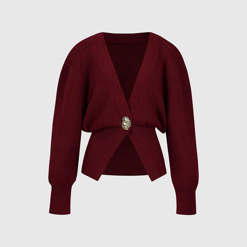 ✨New Arrival✨Women’s Elegant One Button Knit Sweater Cardigan
