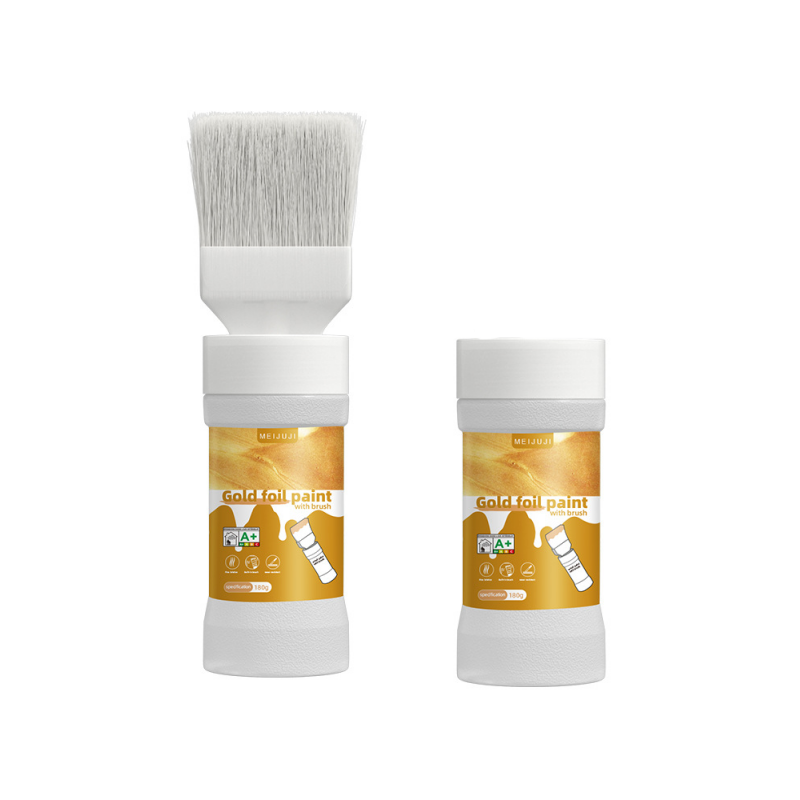 ✨Nouvelle arrivée✨Peinture argentée métallisée à base d'eau avec pinceau intégré (50 % de réduction)