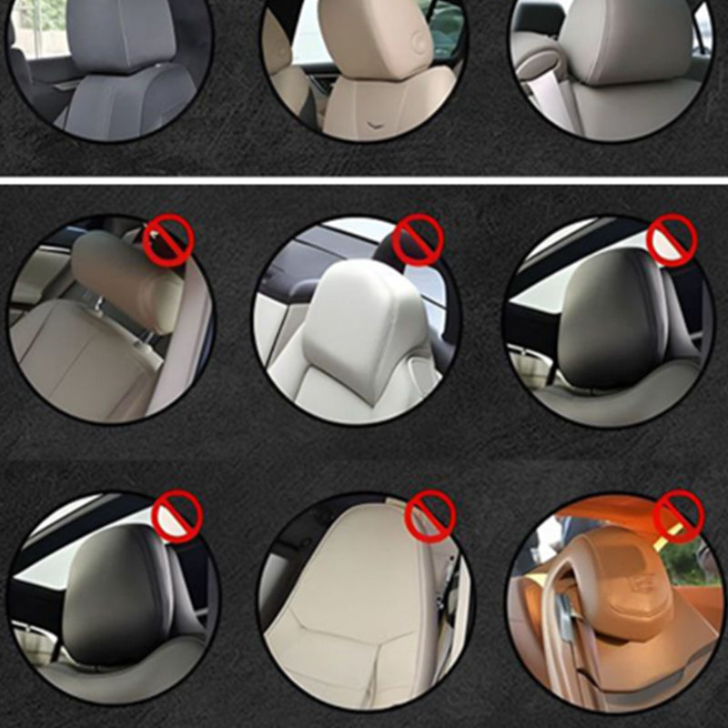 🔥👁️Red Eye Car Headrest Cover – Creepy Design & Soft 😈👁️🗨️