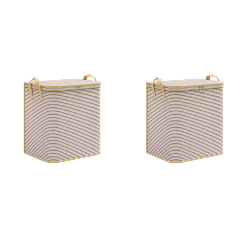 🛍️ Dernières 3 heures - Prix spécial £9.99! 🏆 Grand sac de rangement pliable avec poignées – Grande capacité, conception pliable & Poignées de transport robustes 📦