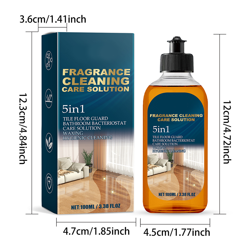 🧽 Every Home Needs This🏡Quick-Drying & Stain-Removing Floor Cleaner with Long-Lasting Fragrance
