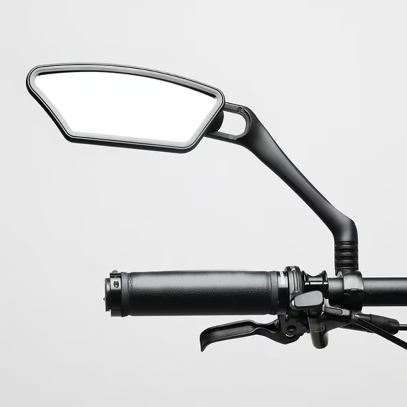 💥Espejo retrovisor giratorio 360° para bicicleta – Brazo amortiguador, resistente a la intemperie, montaje universal 🛡️