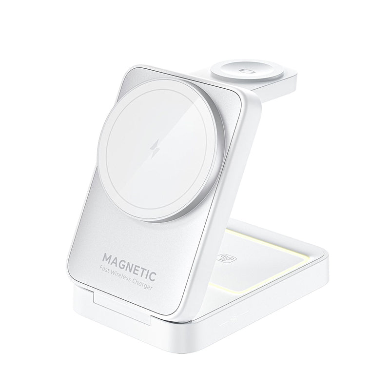 Foldable 3-in-1 15W Fast Wireless Charger