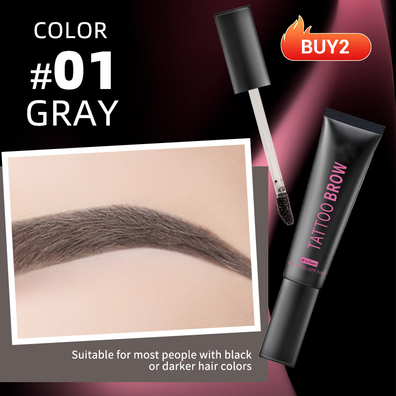 š„Buy 1 Get 1 FreešSemiāPermanent LongāLasting Waterproof Eyebrow Gel, PeelāOff Tattoo Brow Tint Gel
