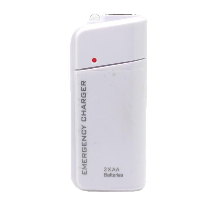 đ50% OFF NOW! Portable Emergency Phone ChargerâAA BatteryâPowered Power Bank with LED Flashlight, PocketâSize USB Emergency Backup Charger for Outdoor Travel Camping