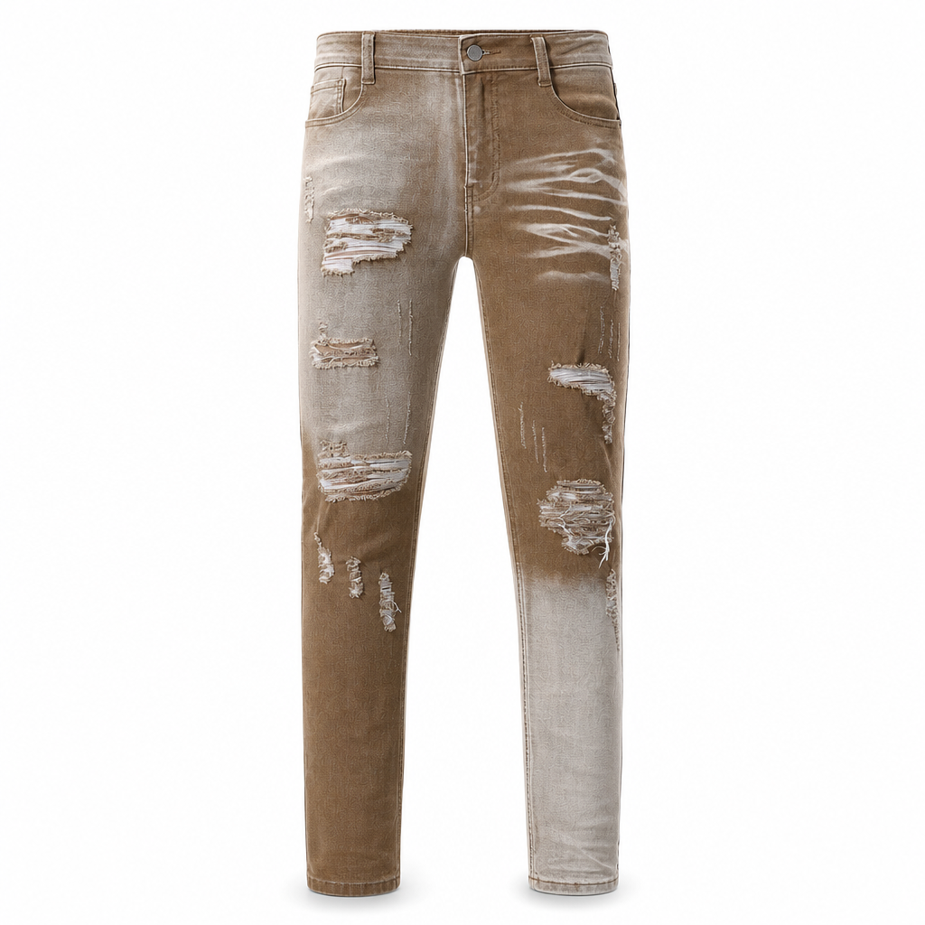🖤Black Friday Sale:50% OFF🖤 🕸️ Men's Slim Fit Ripped Jeans