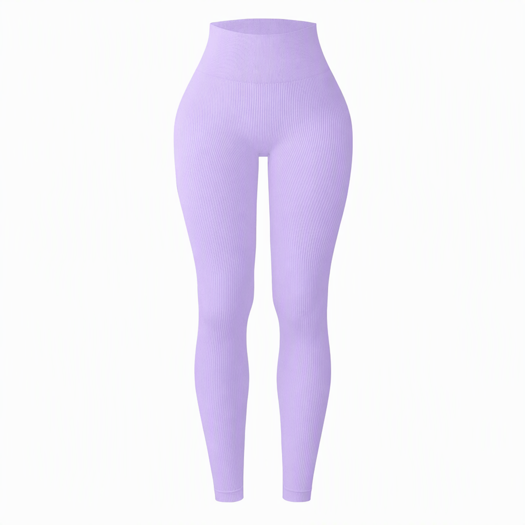 🖤Black Friday Sale:50% OFF🖤 🌺 High Waisted Seamless Ribbed Yoga Pants Workout Gym Leggings Athletic Tights