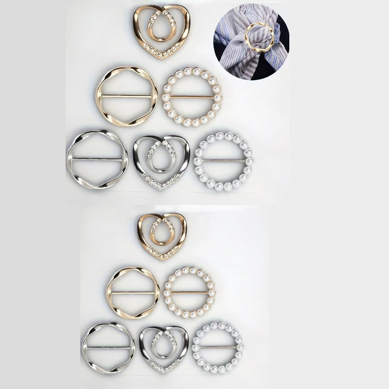 ✨ Elegant Metal Shirt Corner Buckle