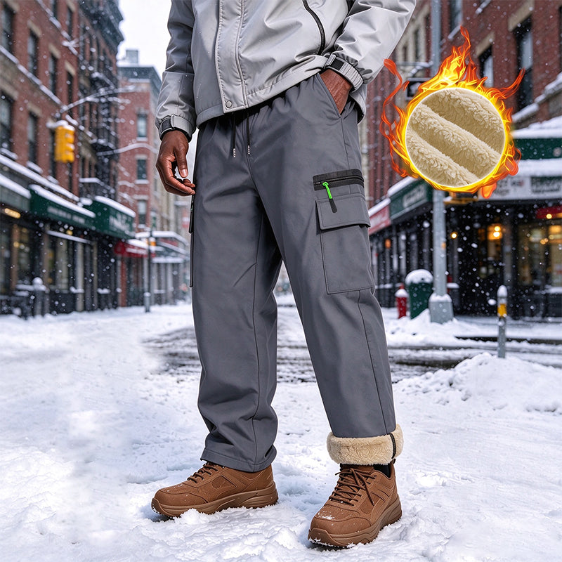 🌬️ Wind-Blocking Warmth, Move-Ready Comfort | Men's Winter Outdoor Windproof Thermal Pants