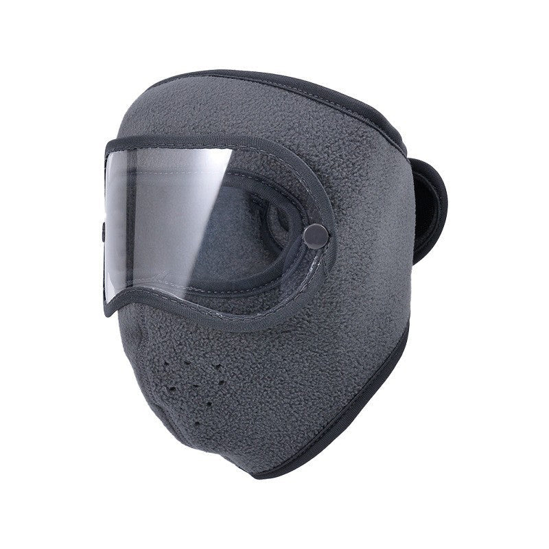 ❄️ Winter Windproof Warm Face Mask with HD Goggles