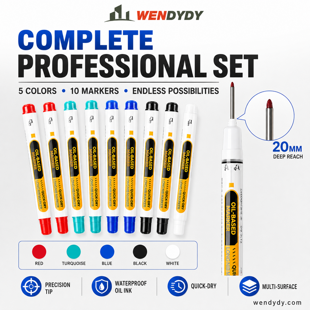 🖊️Precision Tip Quick-Dry Oil-Based Marker Pen