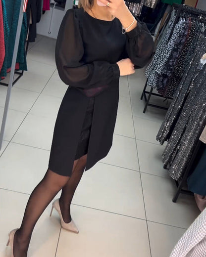 🌷Limited Time 73% OFF💞Elegant Puff Sleeve Dress