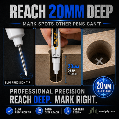 🖊️Precision Tip Quick-Dry Oil-Based Marker Pen