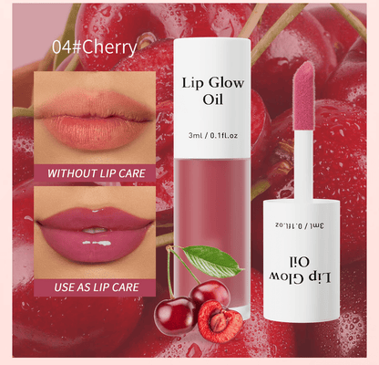 ⏳2026 NEW YEAR BUY MORE SAVE MORE✨ONLY ￡9.99!!!💋Tinted Lip Glow Oil - For Lush, Hydrated Lips with a Natural Glow! 💖