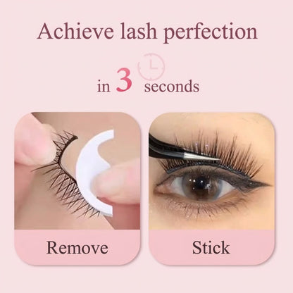 🔥 Buy One Get One Free 🎁  💐Self-Adhesive Reusable Lashes – 3-Sec Application, No Glue Needed.