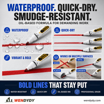 🖊️Precision Tip Quick-Dry Oil-Based Marker Pen