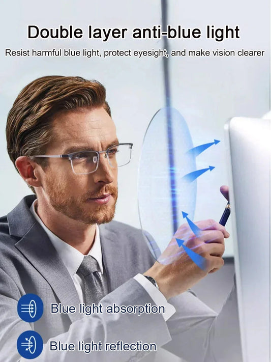 ⏳Time-limited Special⏰Ultra Light Anti Blue Presbyopic Glasses