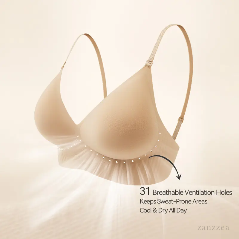 💞Deep V Low Back Backless Bra for A/B/C Cup - Seamless Invisible Bra