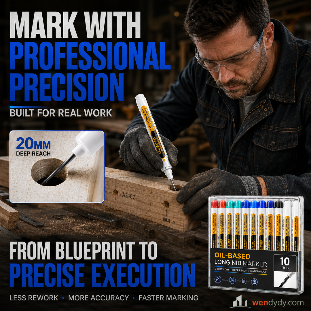 🖊️Precision Tip Quick-Dry Oil-Based Marker Pen