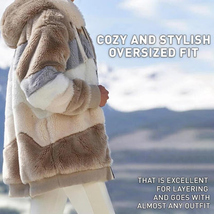 🍂Fall Specials🎅Contrasting Padded Coat🐑
