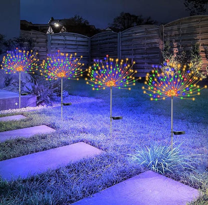 ⏳Time-Limited Special⏰Waterproof Solar Garden Fireworks Lamp