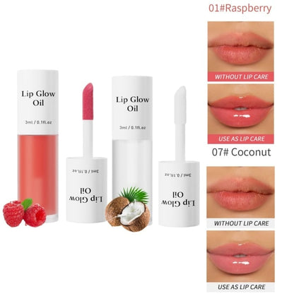 ⏳2026 NEW YEAR BUY MORE SAVE MORE✨ONLY ￡9.99!!!💋Tinted Lip Glow Oil - For Lush, Hydrated Lips with a Natural Glow! 💖