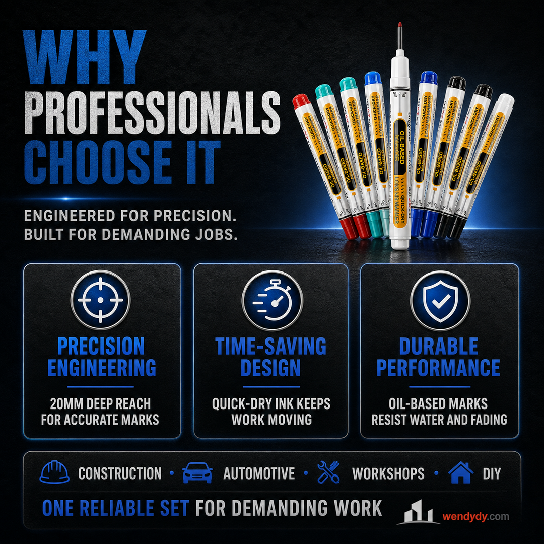 🖊️Precision Tip Quick-Dry Oil-Based Marker Pen