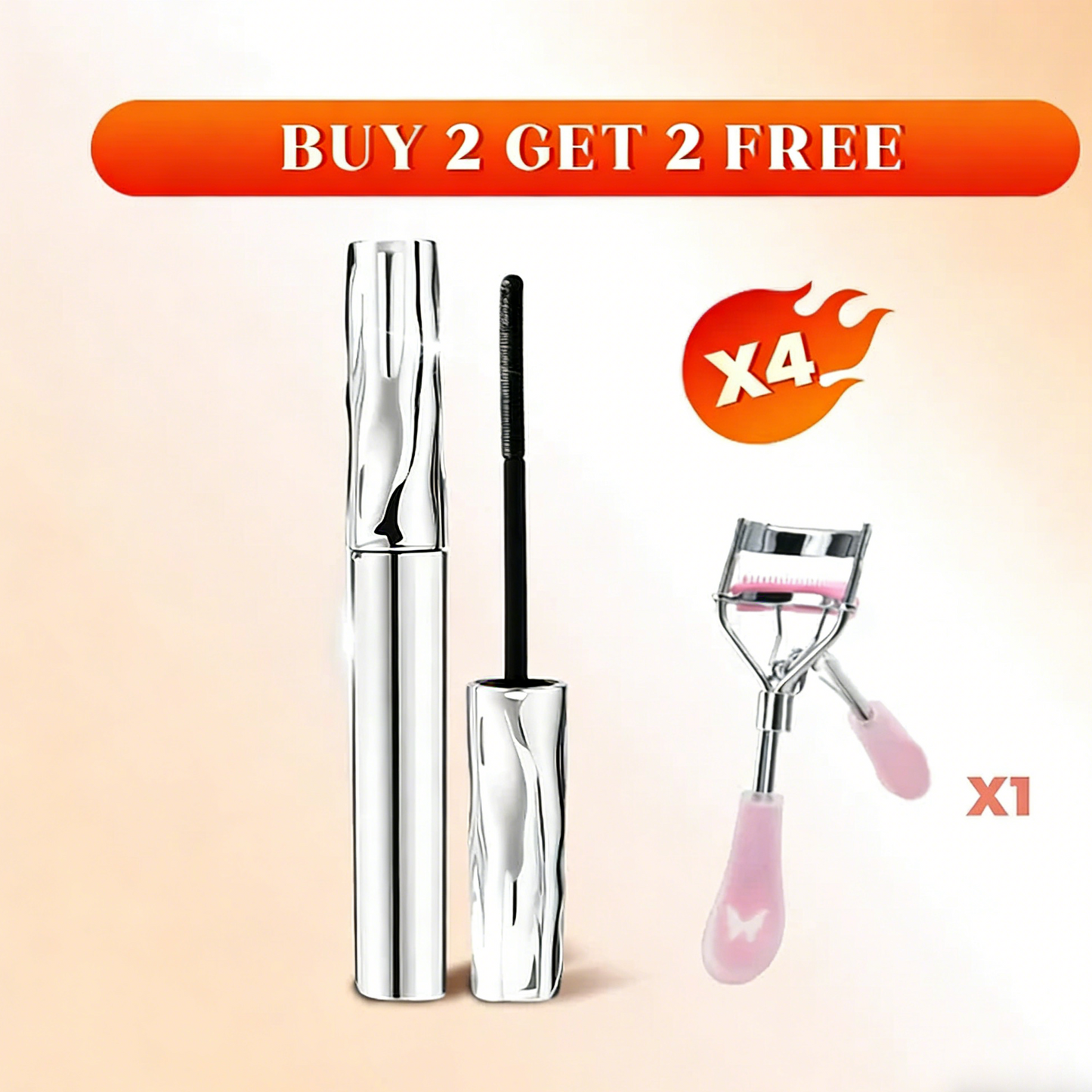 ✨New Arrival✨ 50K+ SOLD! All-Day Beautiful Lashes Mascara for Natural Volume👉 Free Eyelash Curler Included
