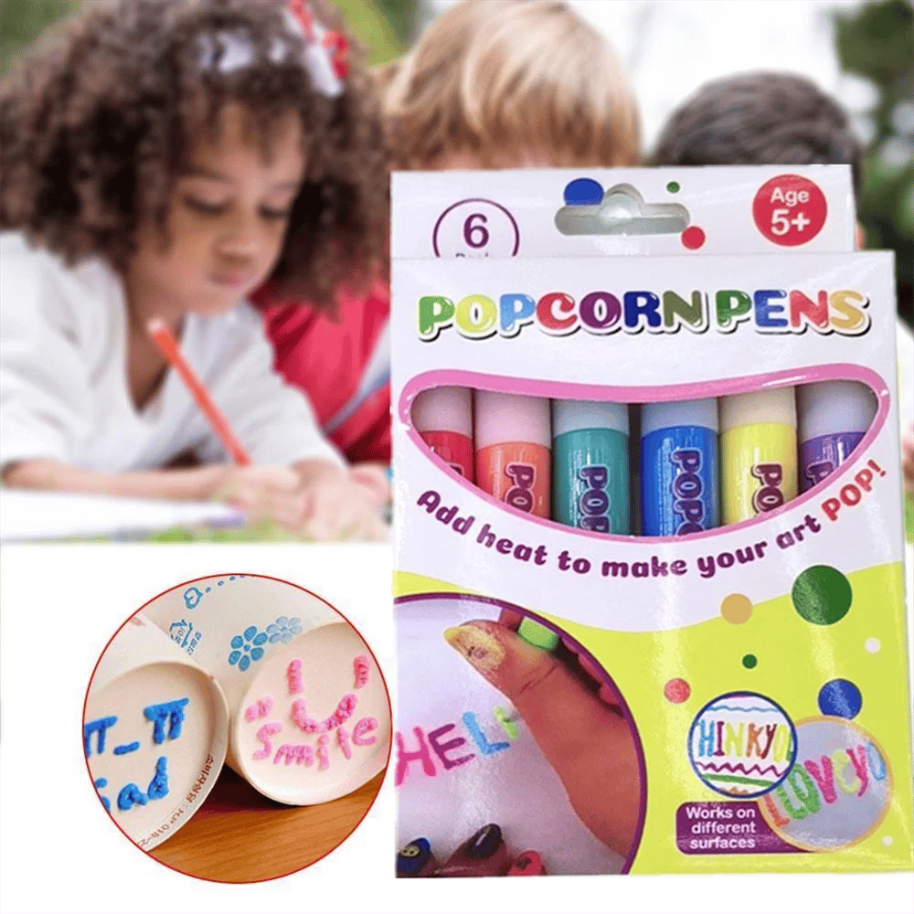 🏆 Christmas Sale 🎁3D Relief Art Pen — Transform Simple Drawings into Tactile 3D Creations ✨