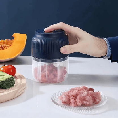 💥Electric Garlic Chopper, Mini Portable Veggie Cutter