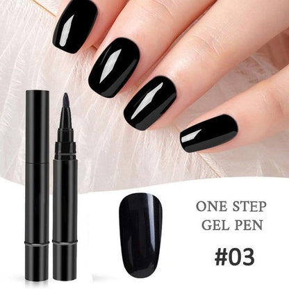 ⏰Limited Time Buy 1 Get 1 Free🔥 - $14.9 For 2 Pcs! One Step Nail Gel Pen