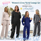 🔥LAST DAY SALE 70% OFF👍✨Women's 2026 Casual Crew Neck Top & Drawstring Pants Set