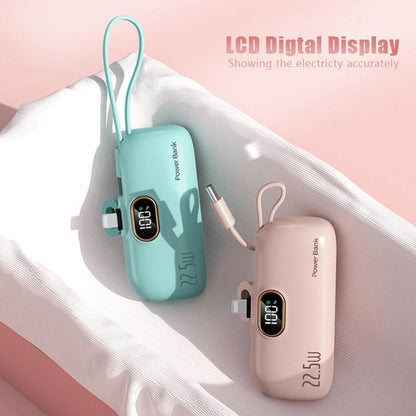 FLASH SALE - ￡9.99!!5000mAh Mini Portable Charger Power Bank for phone