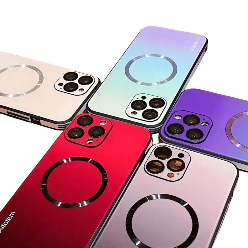 Gradiëntcase met magnetisch voor iPhone