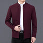 🎊Christmas sale - 47% Off🎊 Men's Solid Color Business Jacket