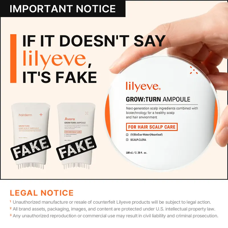 💜Buy 2 Get 1 Free💜[LILYEVE] GROWTURN Hair Growth Serum with Built-In Brush
