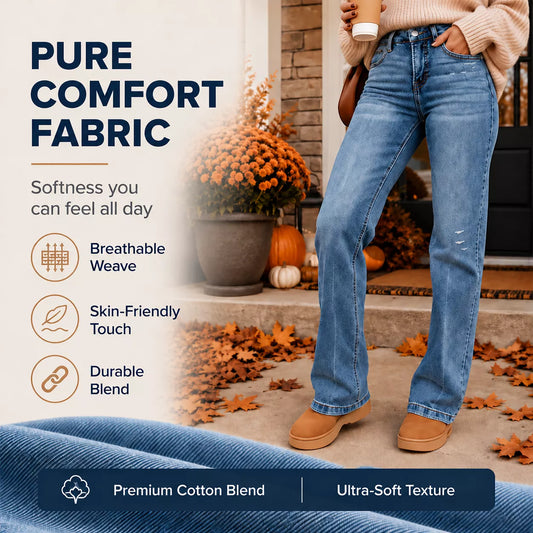 💖Black Friday Mega Deal – 50% off!💖 👖 Women's Casual Stretchy High-Waisted Jeans✨