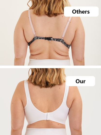 ✨ubras Seamless Bras for Women Full Coverage Wireless Bralette Widen Straps Side Comfortable Breathable