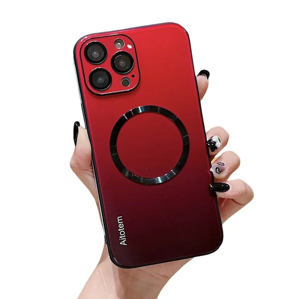 Gradiëntcase met magnetisch voor iPhone