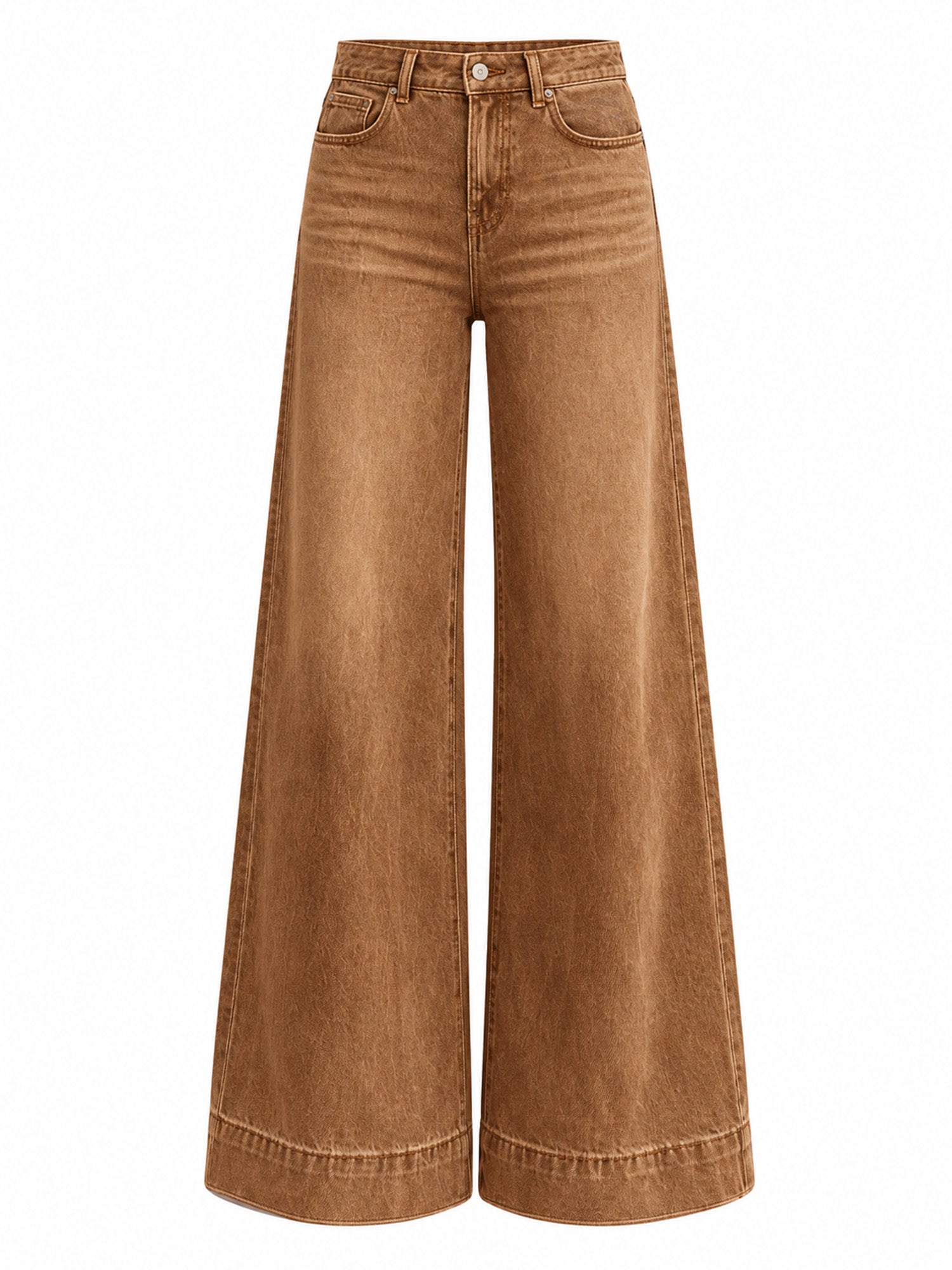 💖Black Friday Mega Deal – 50% off!💖Women's Vintage-Wash High-Rise Wide-Leg Jeans