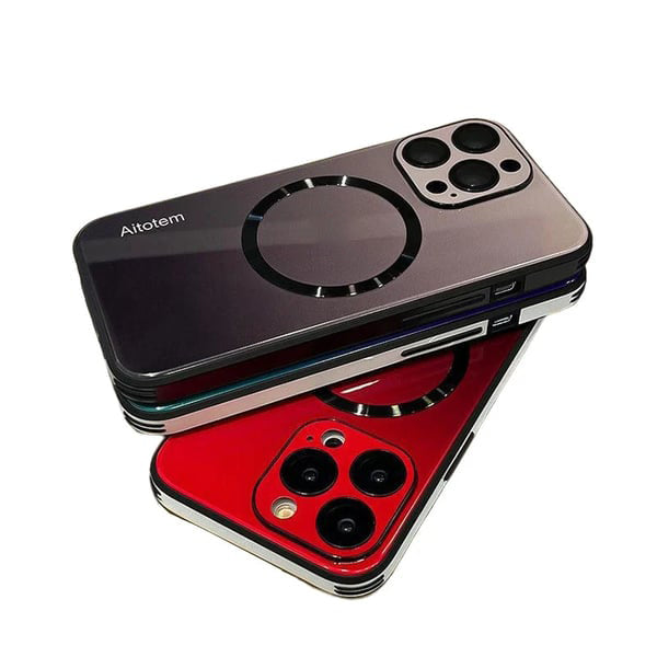 Gradiëntcase met magnetisch voor iPhone
