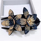 Buy more, get more free🏵️Rhinestone Double Flower Hairpin