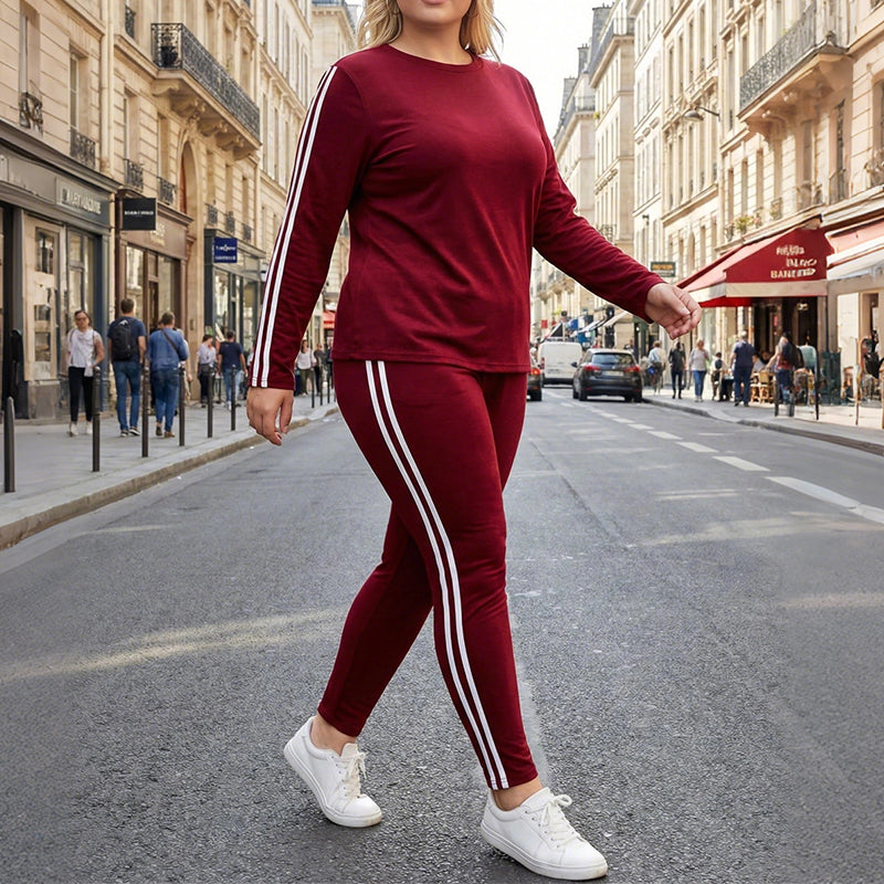 ⏰ Women's 2-Piece Tracksuit – Long Sleeve Set, Comfortable & Stylish for Sport or Casual Wear 🧥✨