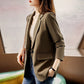 🔥New Year Hot Sale 47% OFF🔥 Simple Casual Draped Blazer